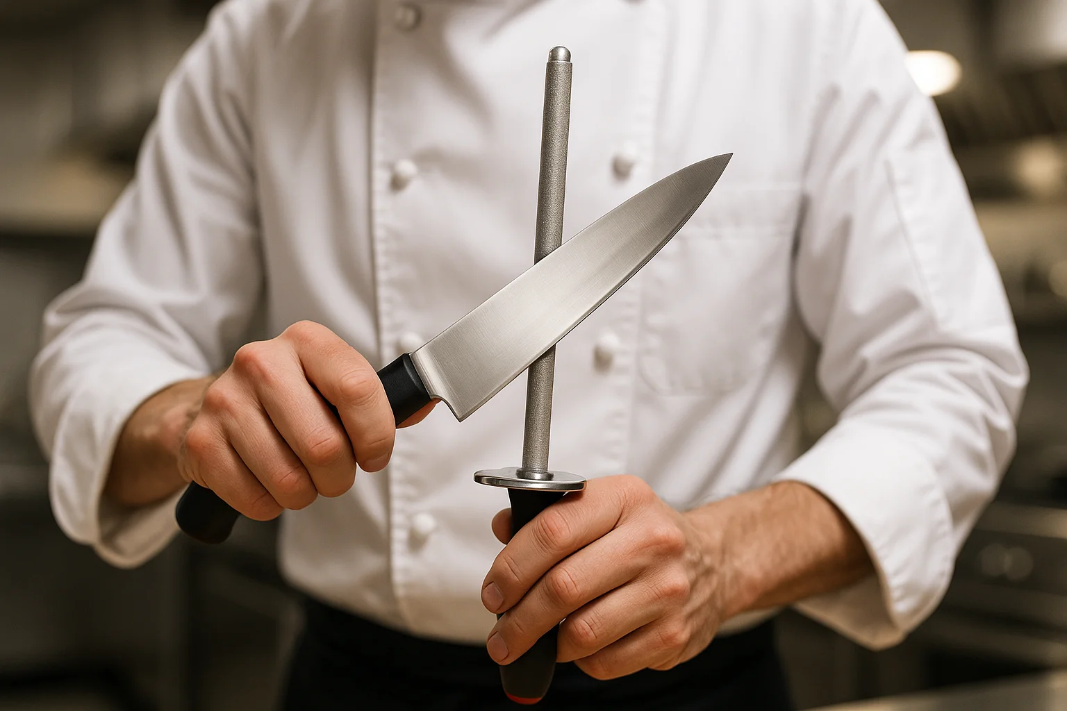 How to Sharpen a Knife with a Sharpening Rod