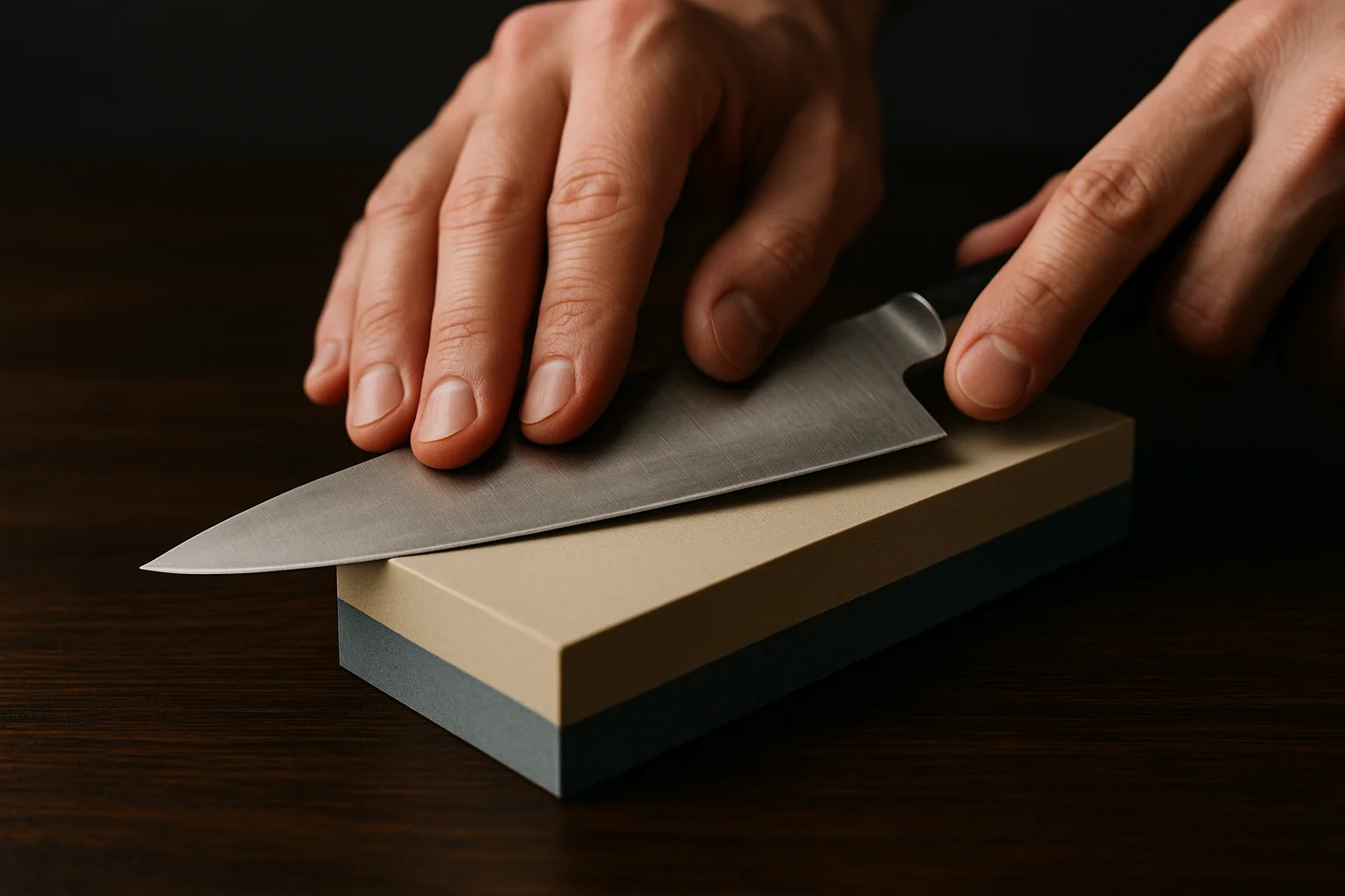 How to Sharpen a Knife with a Stone