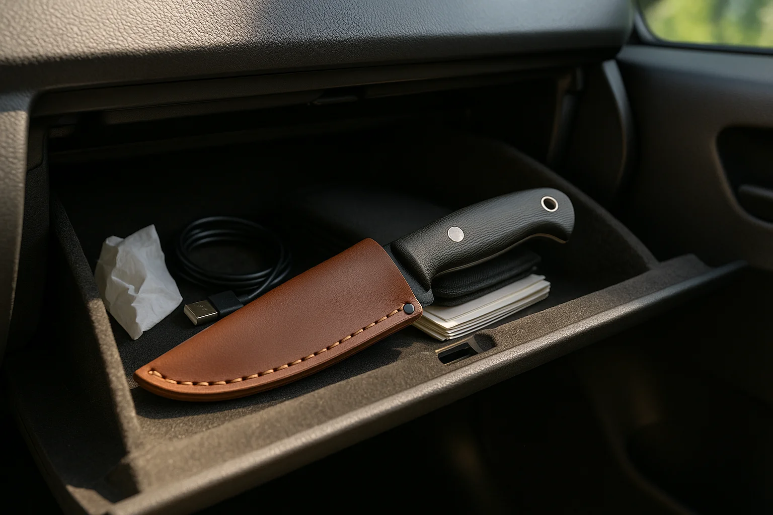 Is It Illegal to Keep a Knife in Your Car?